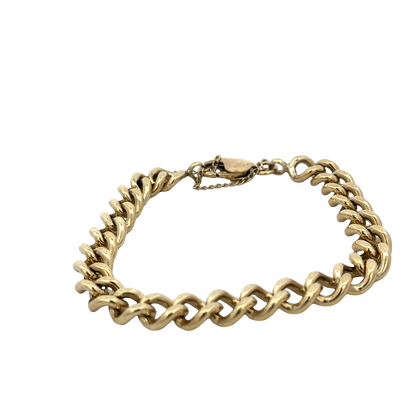 9ct yellow gold bracelet 32g (sh27590b)