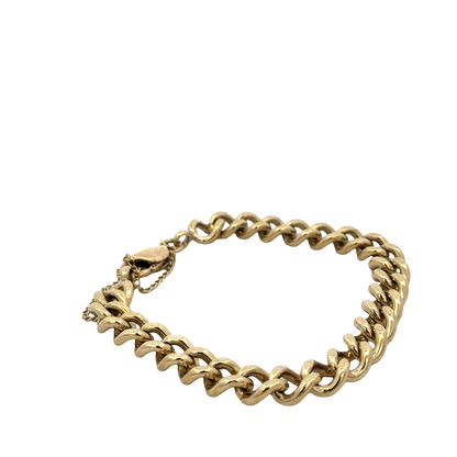 9ct yellow gold bracelet 32g (sh27590b)
