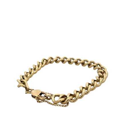 9ct yellow gold bracelet 32g (sh27590b)