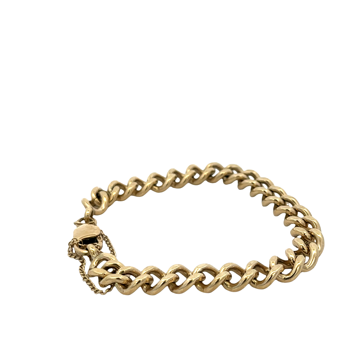9ct yellow gold bracelet 32g (sh27590b)