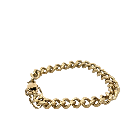 9ct yellow gold bracelet 32g (sh27590b)