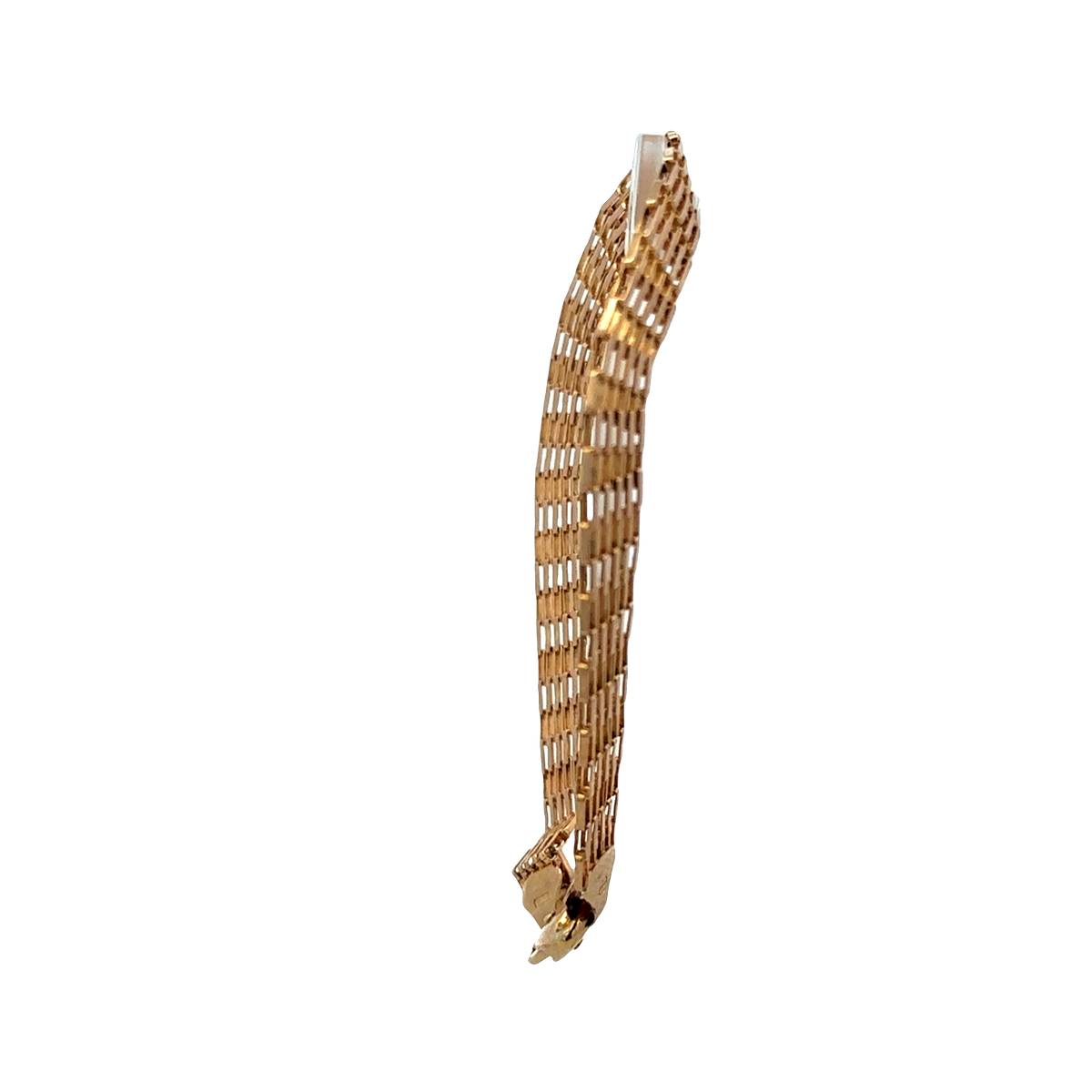 9ct yellow gold bracelet 6.4g (sh27674b)