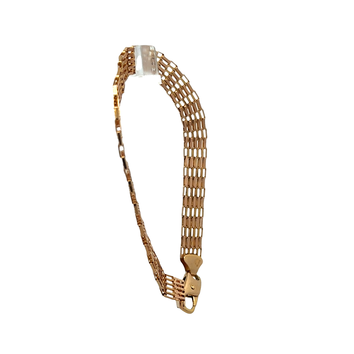 9ct yellow gold bracelet 6.4g (sh27674b)