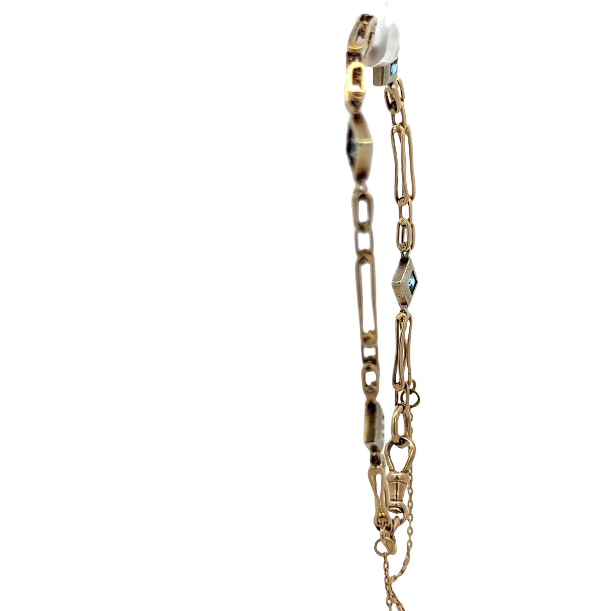 9ct yellow gold bracelet 9.5g (sh25733l)