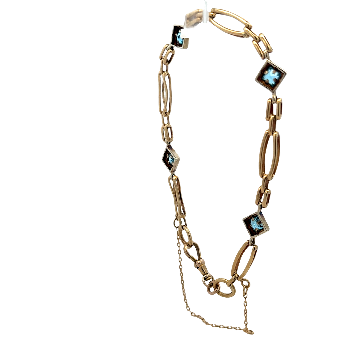 9ct yellow gold bracelet 9.5g (sh25733l)