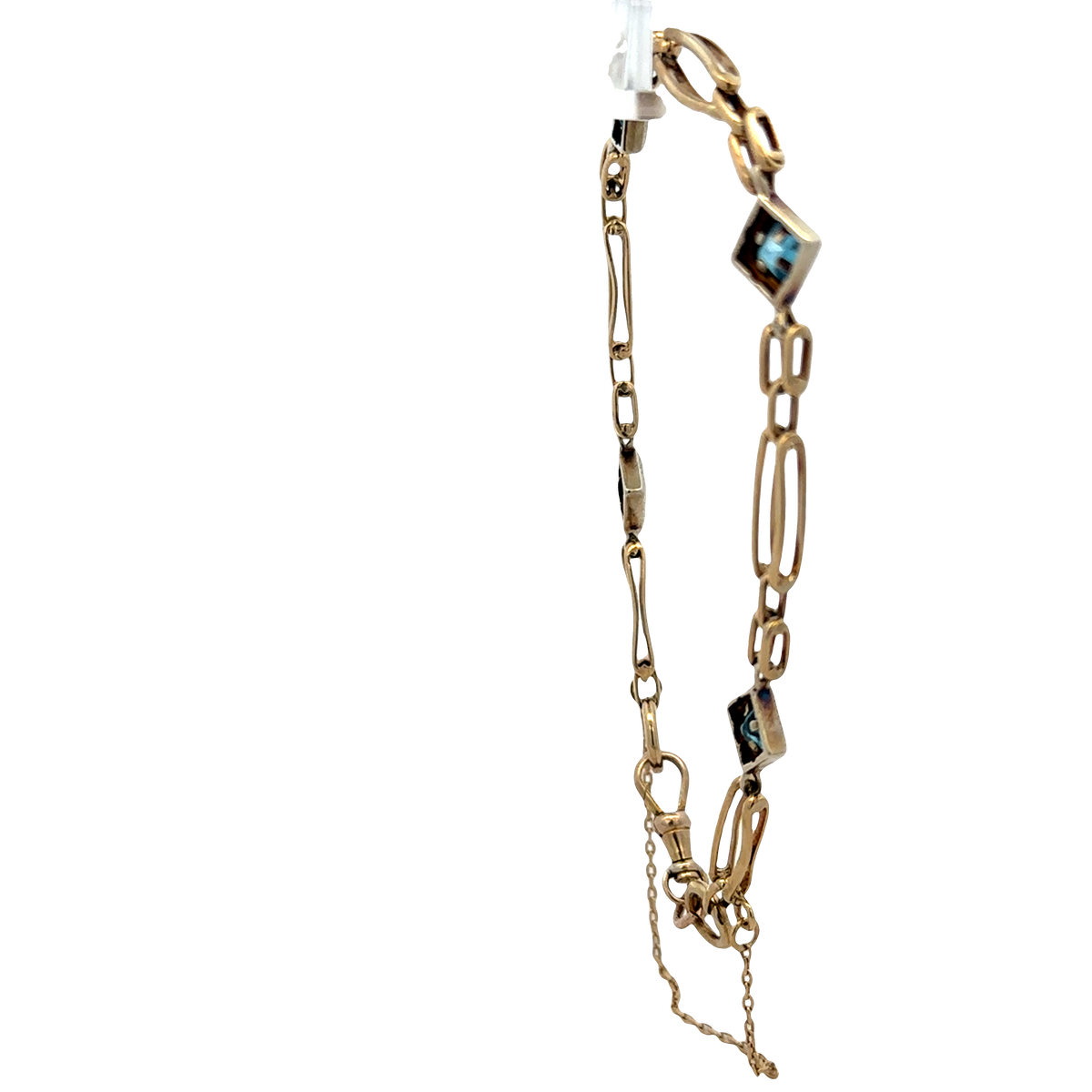 9ct yellow gold bracelet 9.5g (sh25733l)