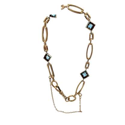 9ct yellow gold bracelet 9.5g (sh25733l)