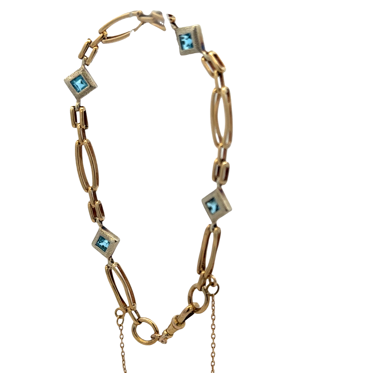 9ct yellow gold bracelet 9.5g (sh25733l)