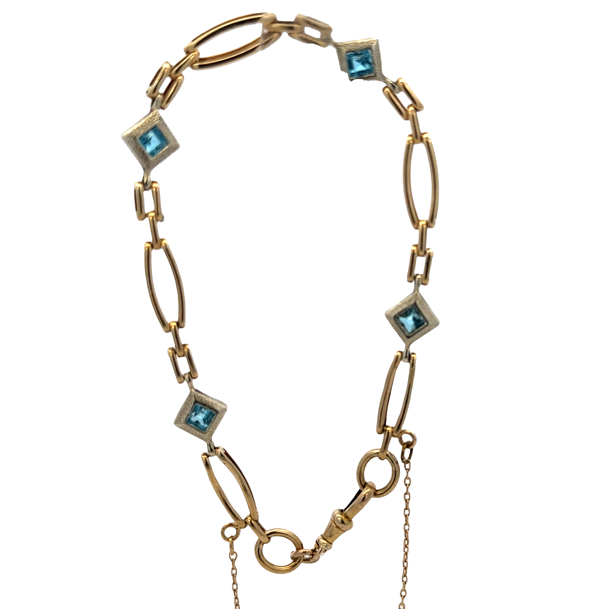 9ct yellow gold bracelet 9.5g (sh25733l)