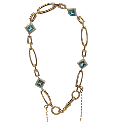 9ct yellow gold bracelet 9.5g (sh25733l)