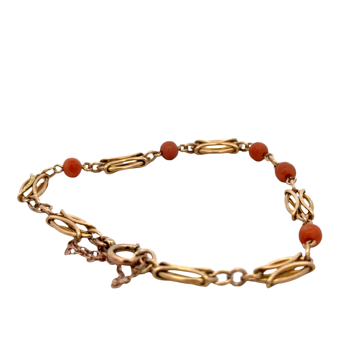 9ct yellow gold bracelet 9.1g (sh27599b)