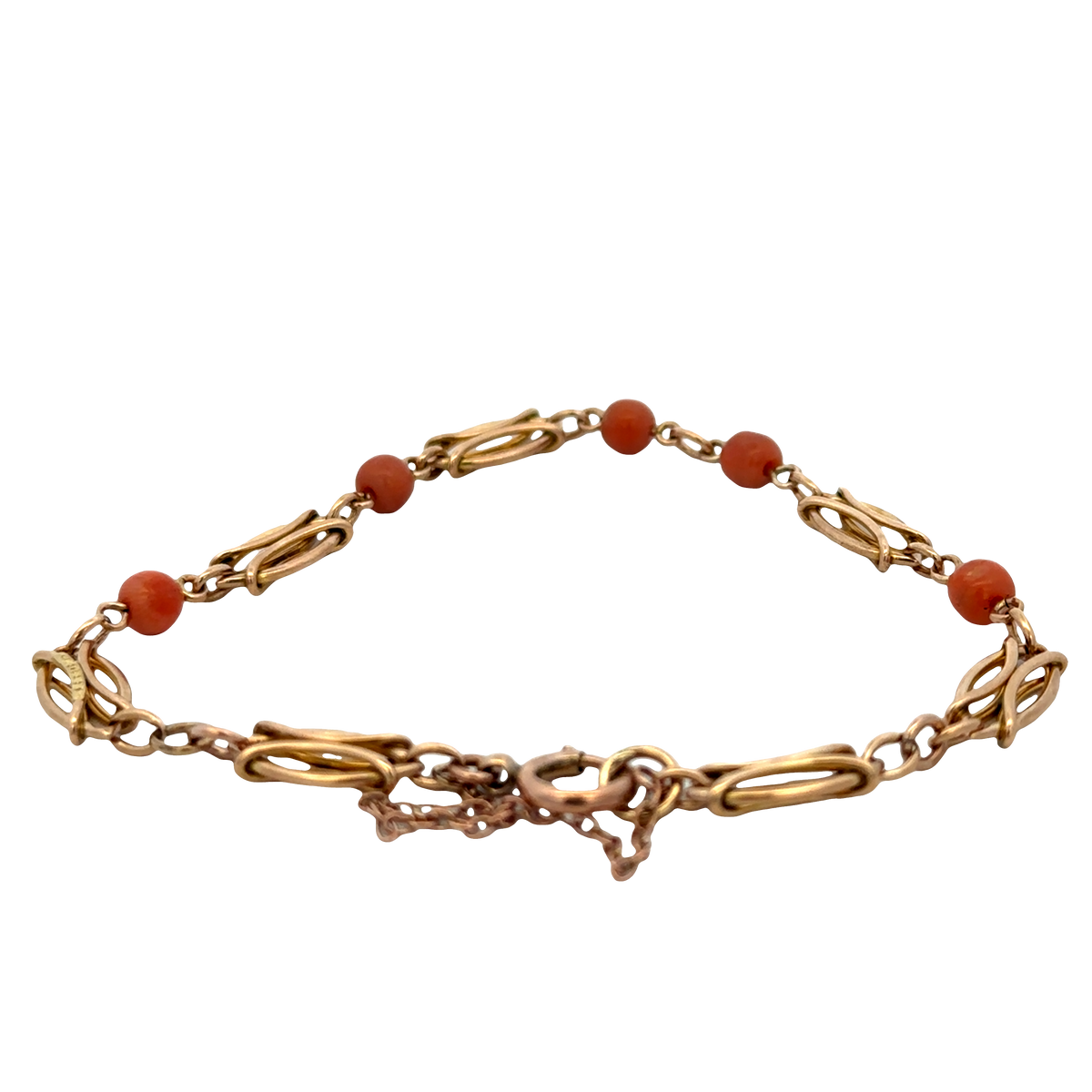 9ct yellow gold bracelet 9.1g (sh27599b)