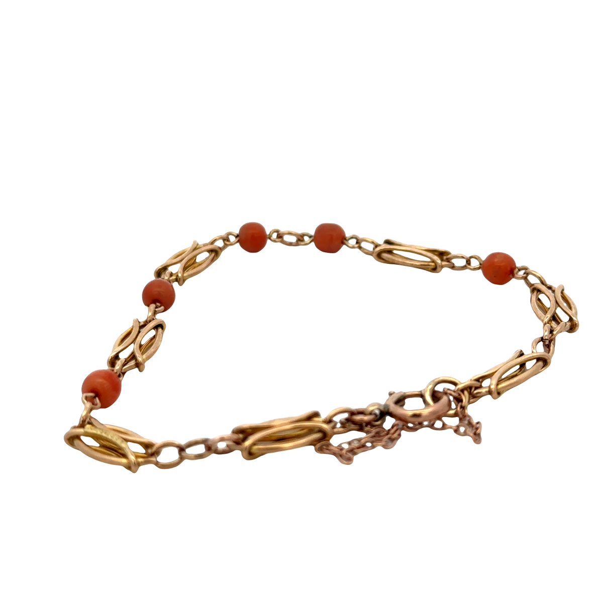 9ct yellow gold bracelet 9.1g (sh27599b)