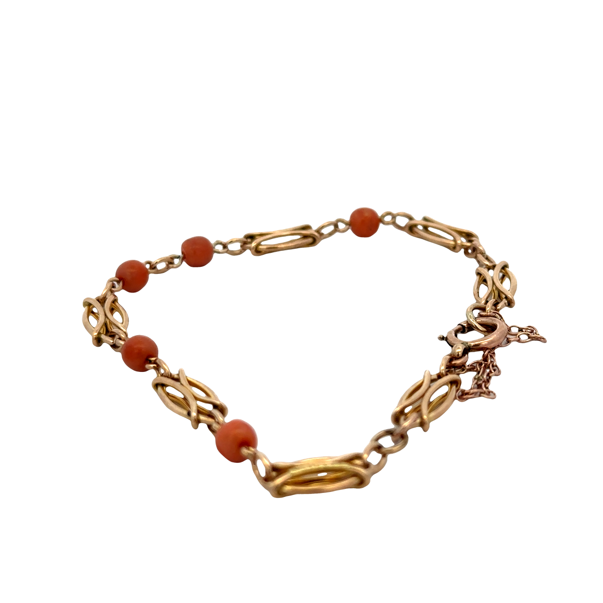 9ct yellow gold bracelet 9.1g (sh27599b)