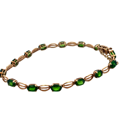 9ct yellow gold bracelet 6g (sh27627b)