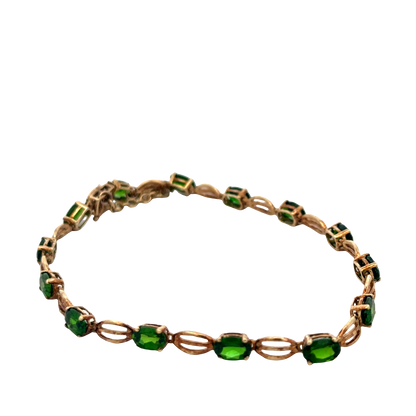 9ct yellow gold bracelet 6g (sh27627b)