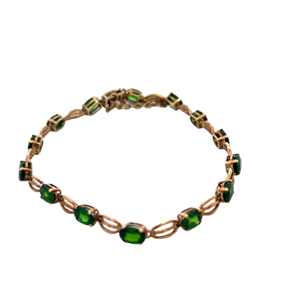 9ct yellow gold bracelet 6g (sh27627b)