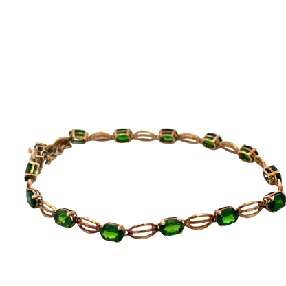 9ct yellow gold bracelet 6g (sh27627b)