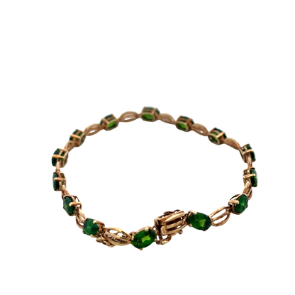 9ct yellow gold bracelet 6g (sh27627b)