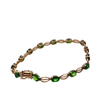 9ct yellow gold bracelet 6g (sh27627b)