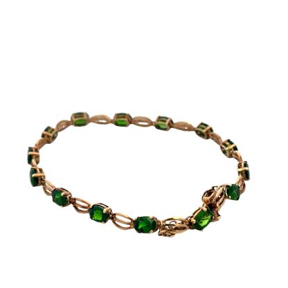 9ct yellow gold bracelet 6g (sh27627b)
