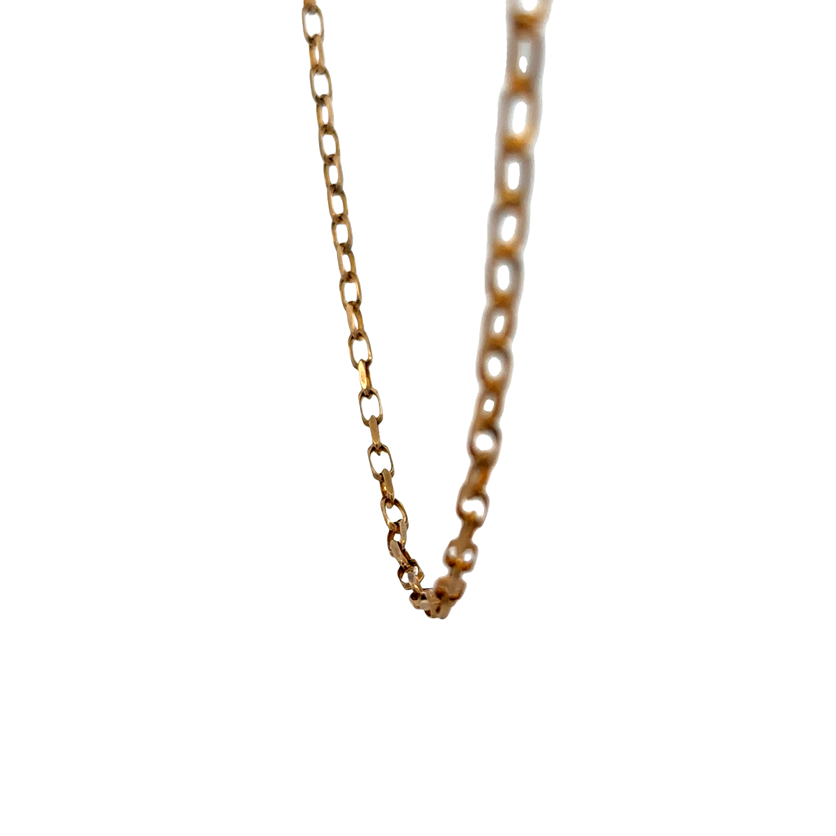 9ct yellow gold belcher chain 10.9g (sh22580l)