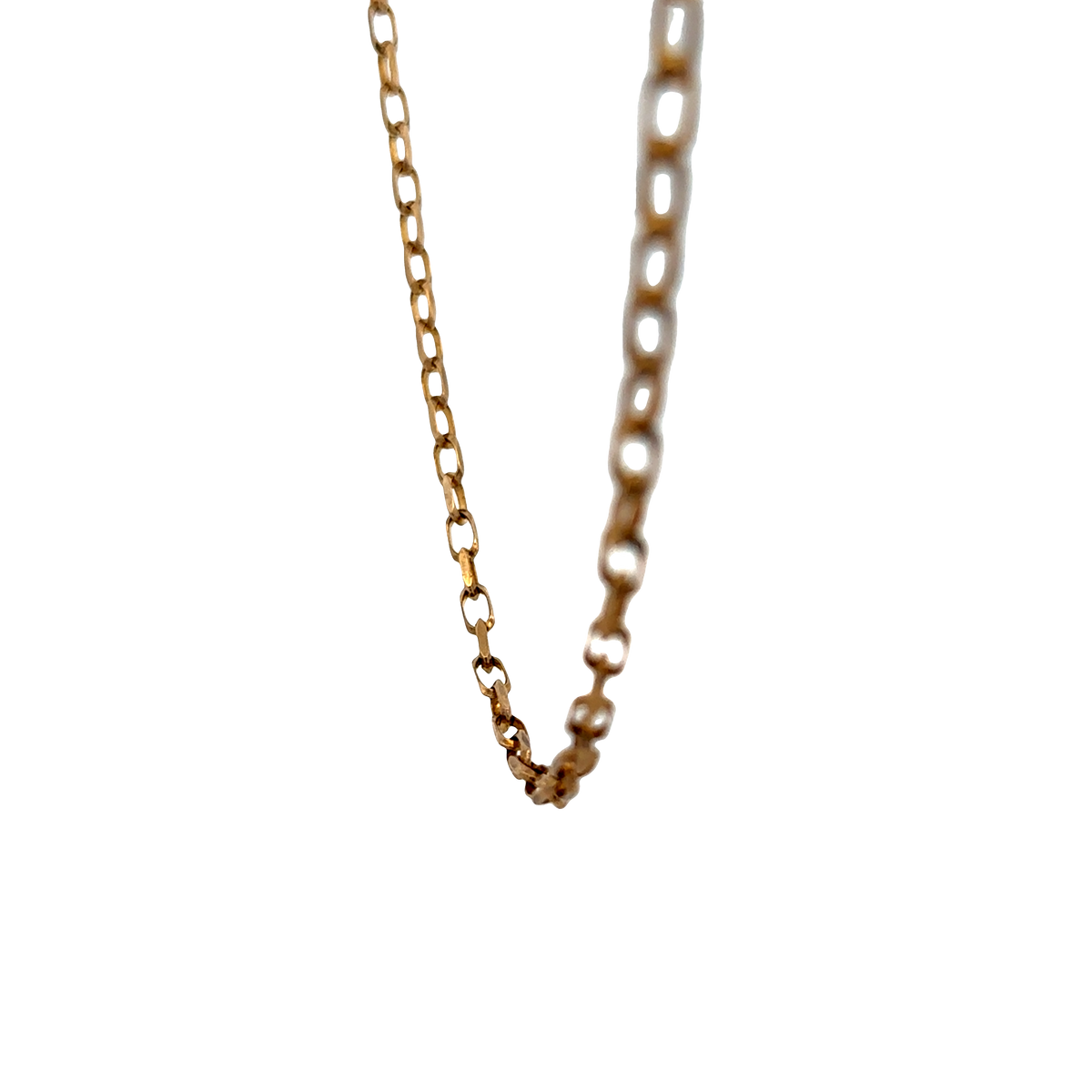 9ct yellow gold belcher chain 10.9g (sh22580l)