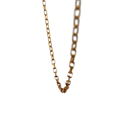 9ct yellow gold belcher chain 10.9g (sh22580l)