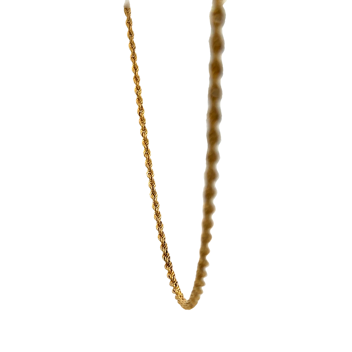 9ct yellow gold rope chain 5.7g (sh27397b)