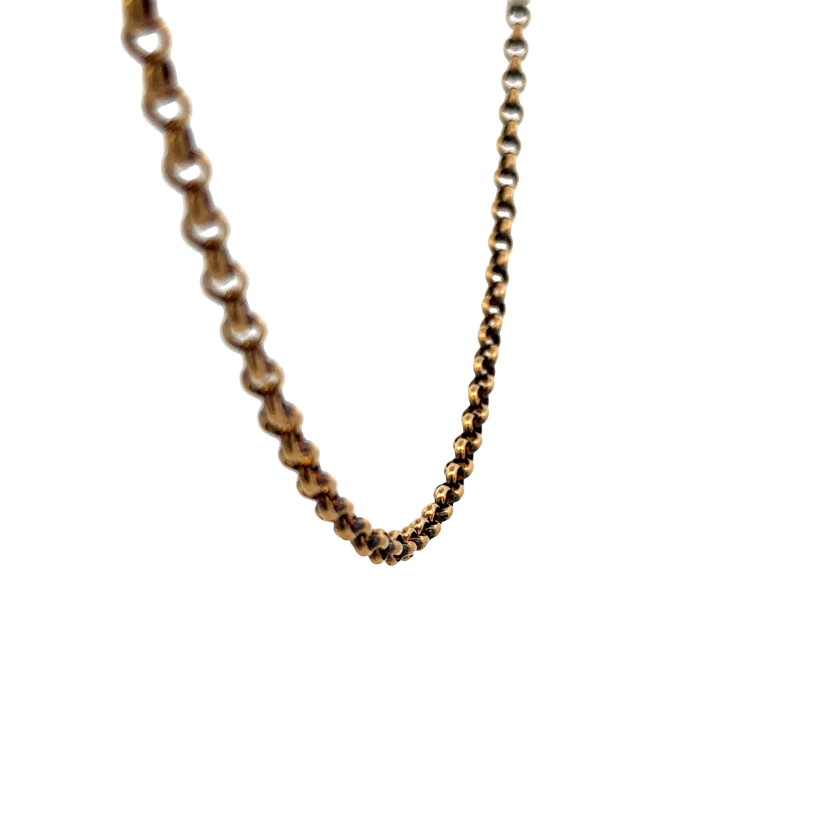 9ct yellow gold belcher chain 7.7g (sh27315b)