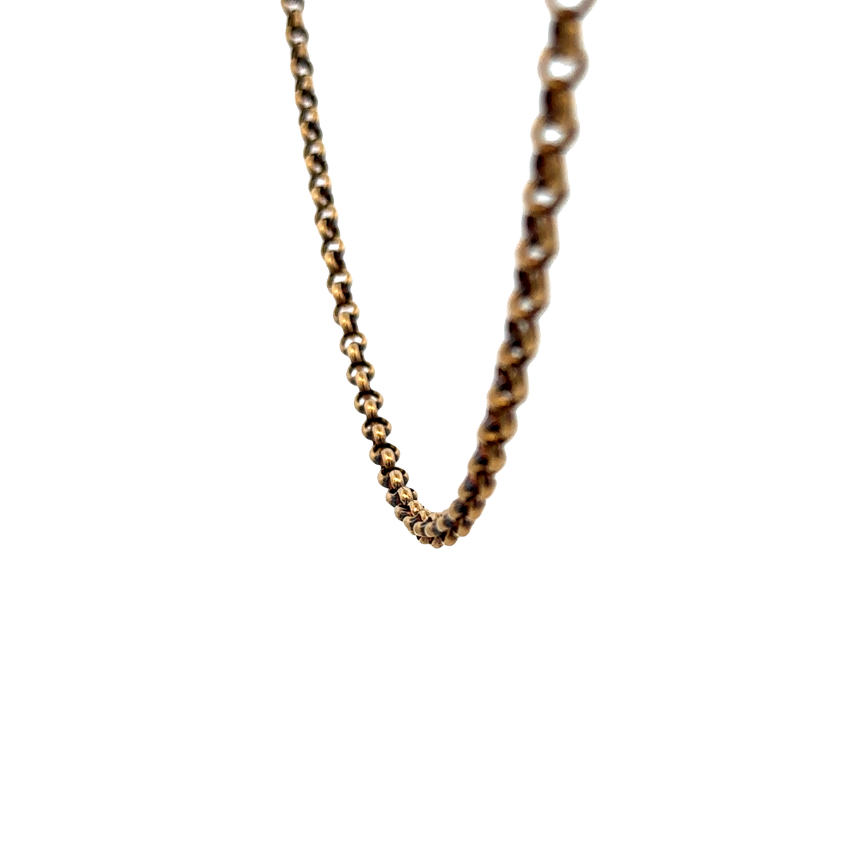 9ct yellow gold belcher chain 7.7g (sh27315b)