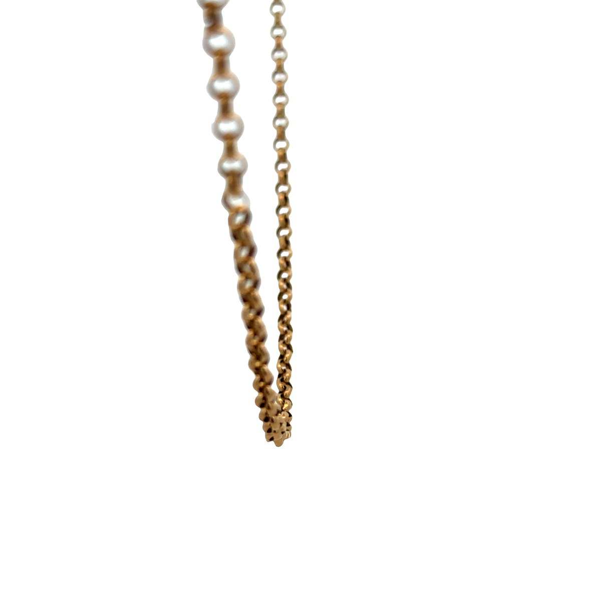 9ct yellow gold belcher chain 3.7g (sh25335l)