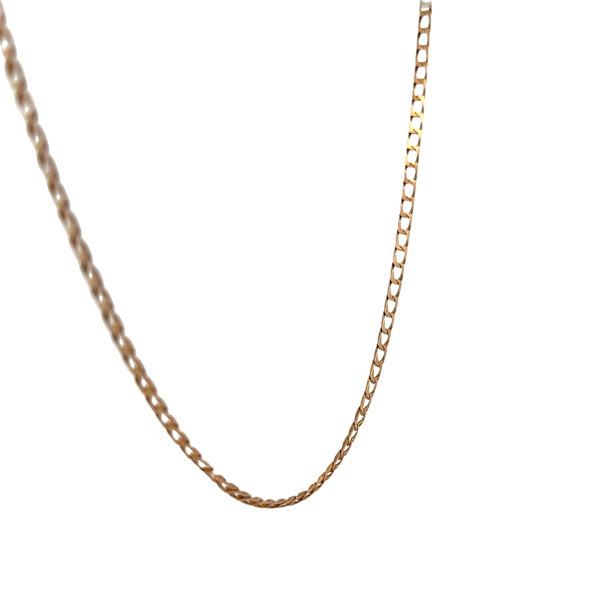 9ct yellow gold curb chain 7.5g (sh25591l)