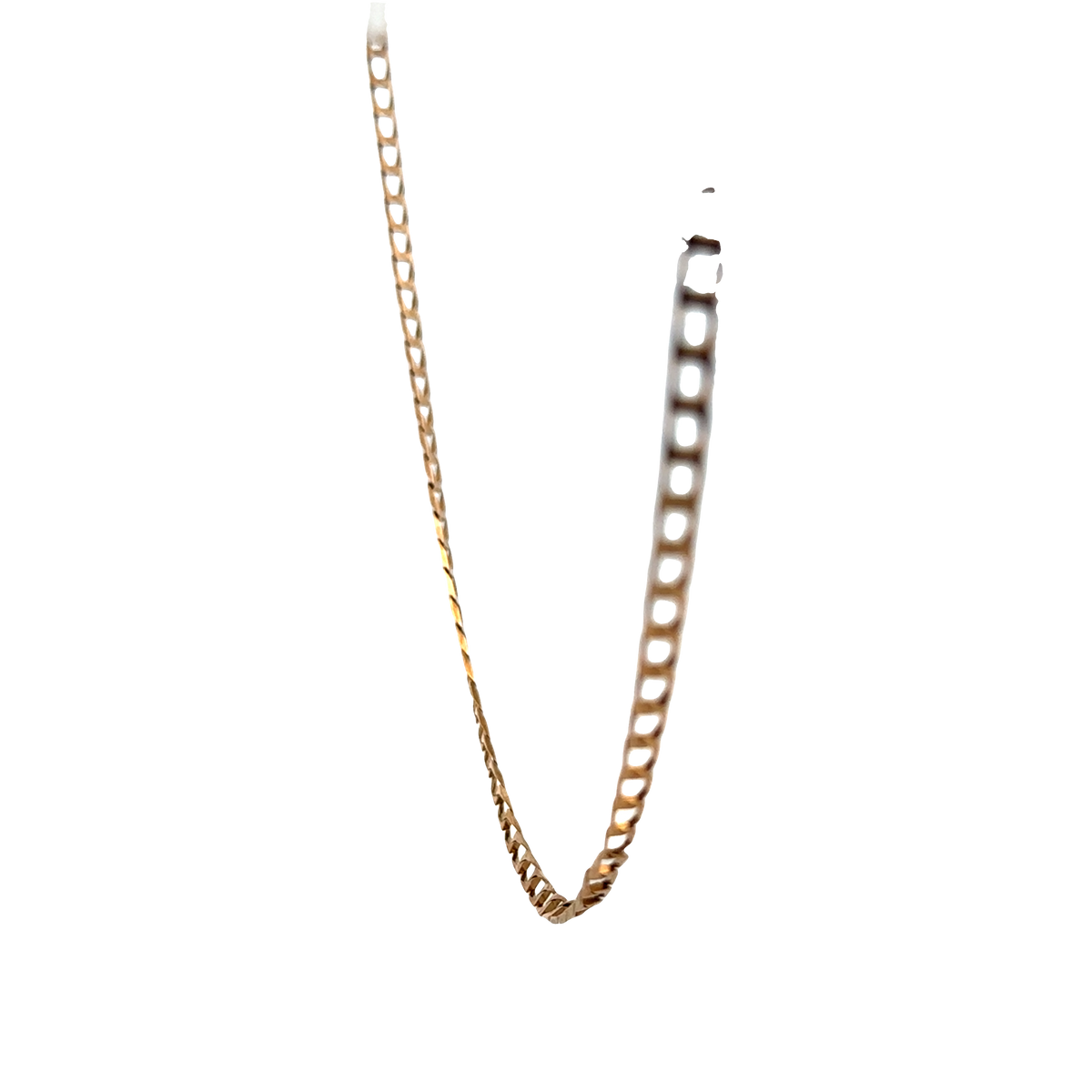 9ct yellow gold curb chain 7.5g (sh25591l)