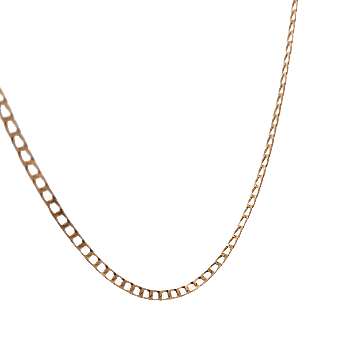 9ct yellow gold curb chain 7.5g (sh25591l)