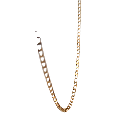 9ct yellow gold curb chain 7.5g (sh25591l)