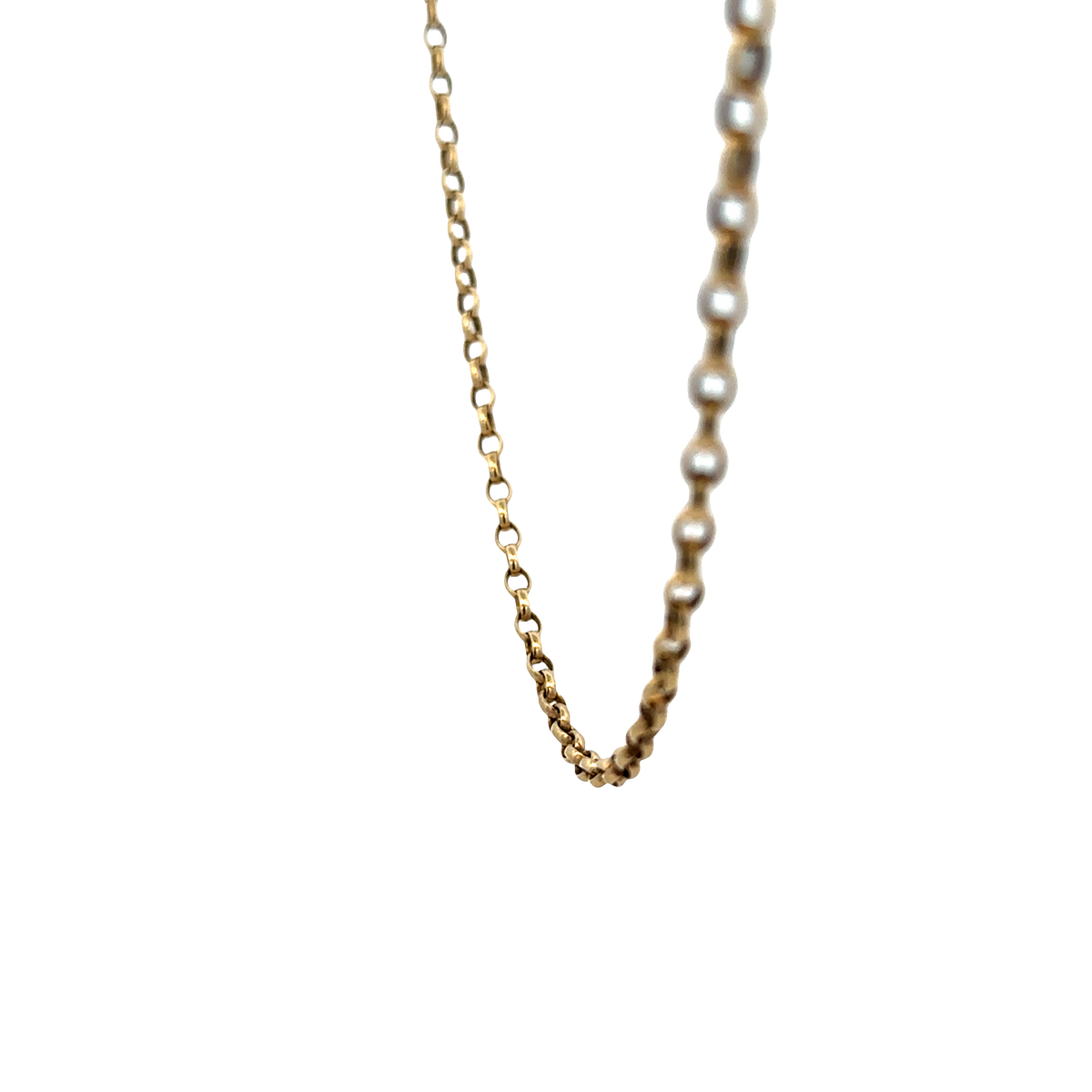 9ct yellow gold belcher chain 10.8g (sh25751l)