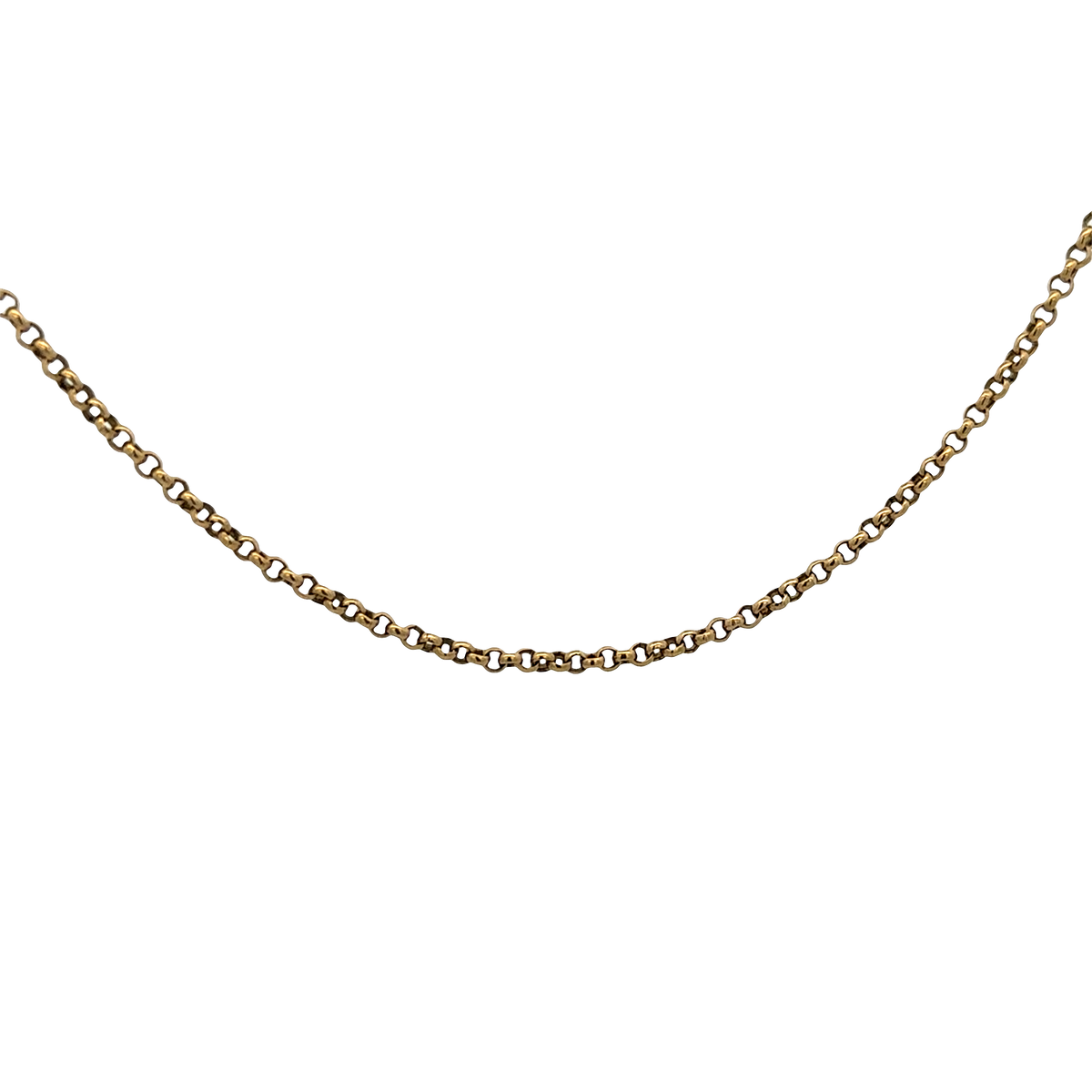 9ct yellow gold belcher chain 8.6g (sh26996b)