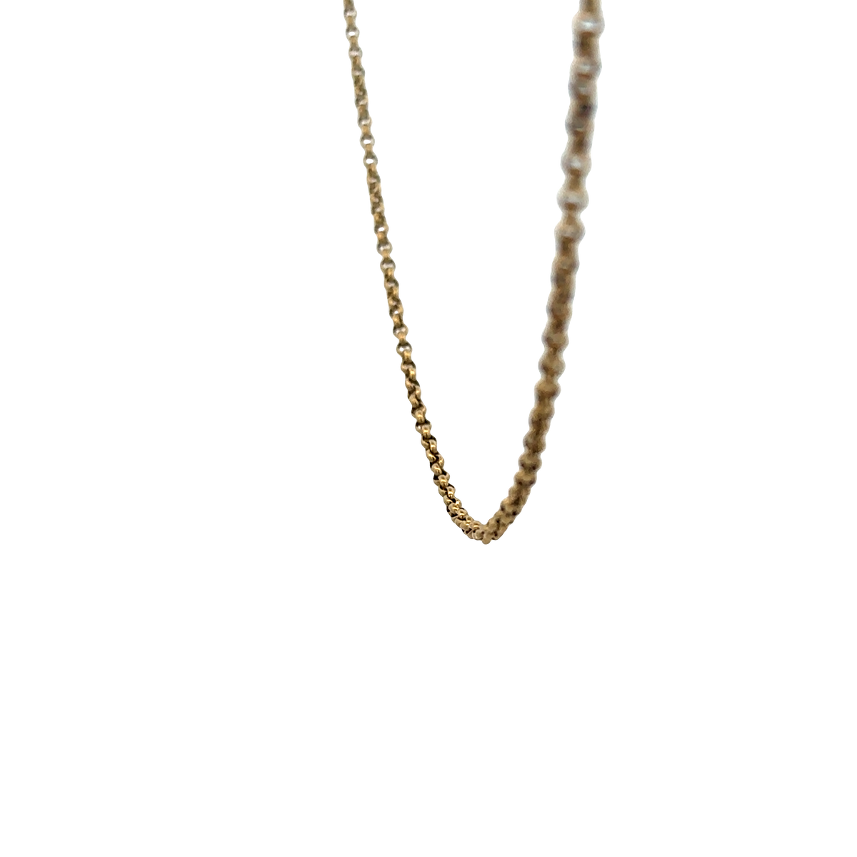 9ct yellow gold belcher chain 8.6g (sh26996b)