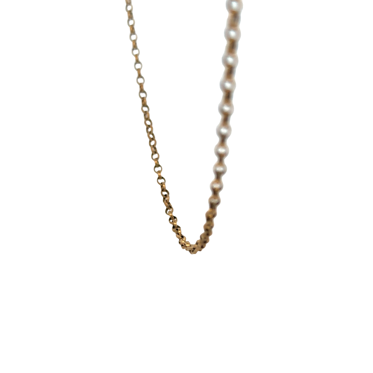 9ct yellow gold belcher chain 5.2g (sh26877b)