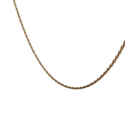 9ct yellow gold chain 4.3g (sh26485b)