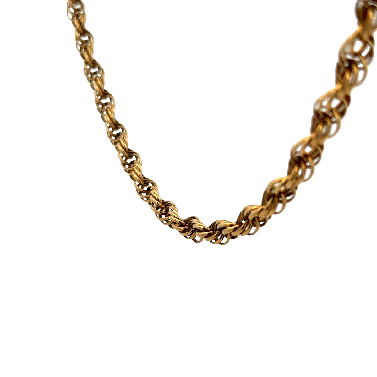9ct yellow gold chain 29.2g (sh27738b)
