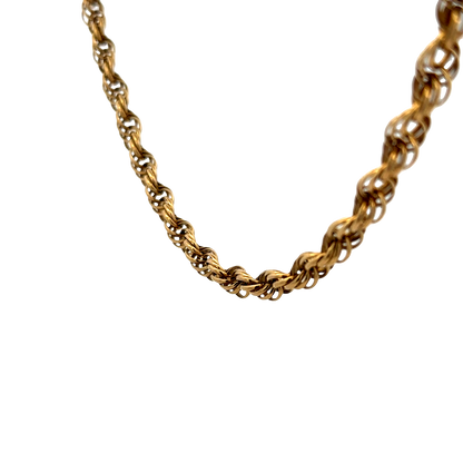 9ct yellow gold chain 29.2g (sh27738b)