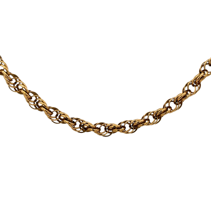 9ct yellow gold chain 29.2g (sh27738b)