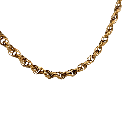 9ct yellow gold chain 29.2g (sh27738b)
