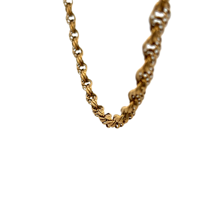 9ct yellow gold chain 29.2g (sh27738b)