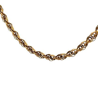 9ct yellow gold chain 29.2g (sh27738b)