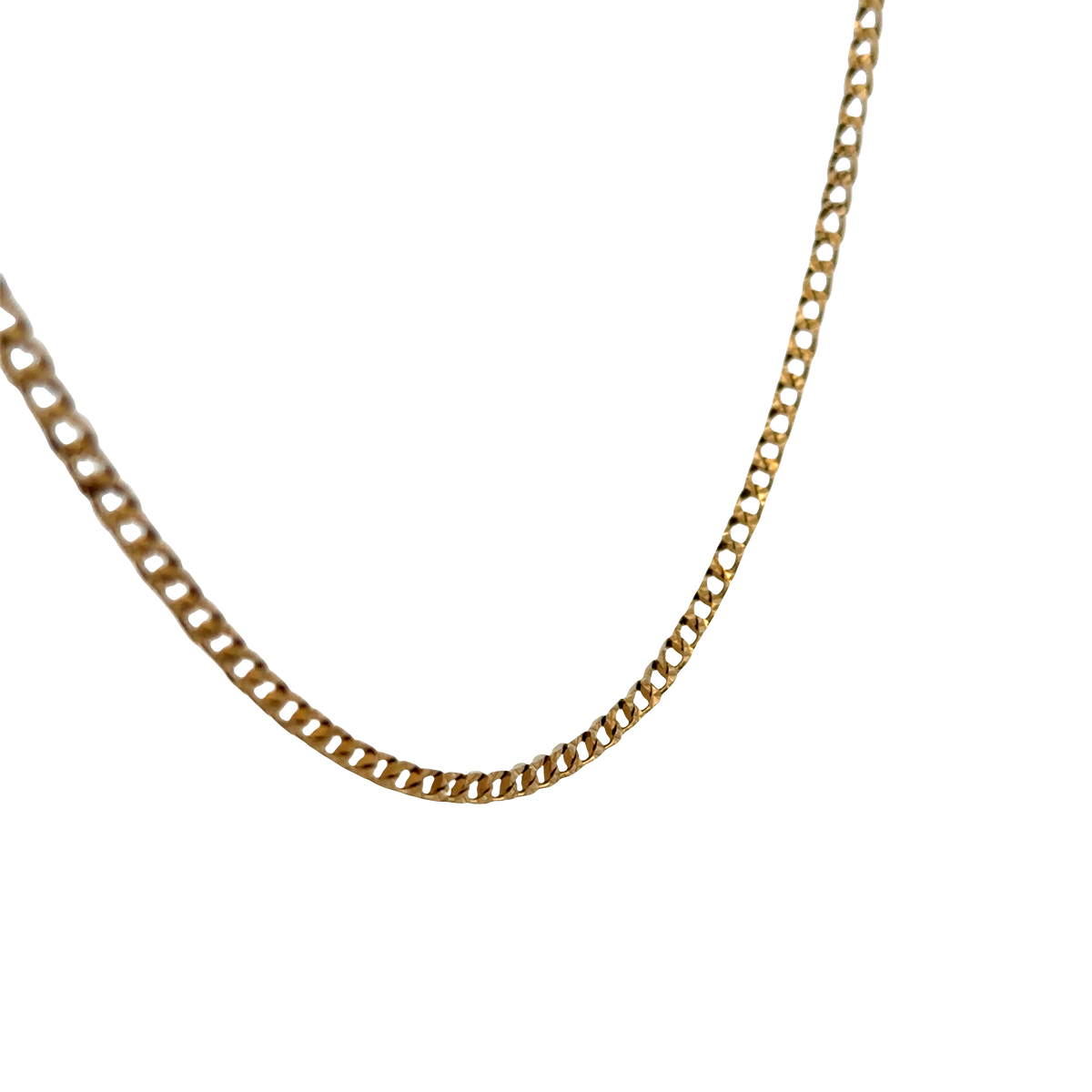 9ct yellow gold curb chain 6.9g (sh27593b)
