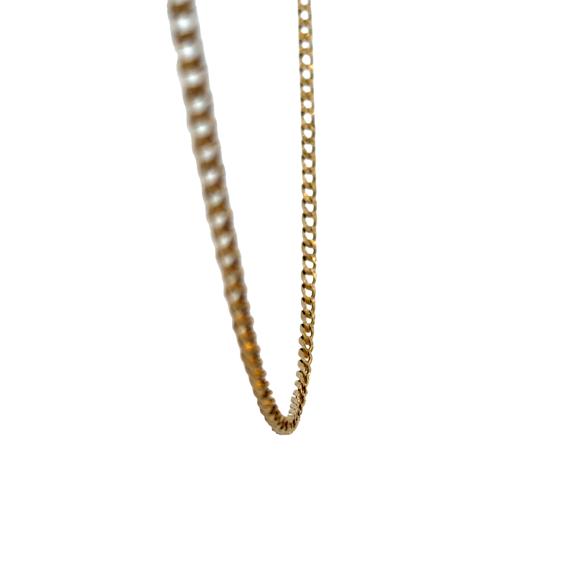 9ct yellow gold curb chain 6.9g (sh27593b)