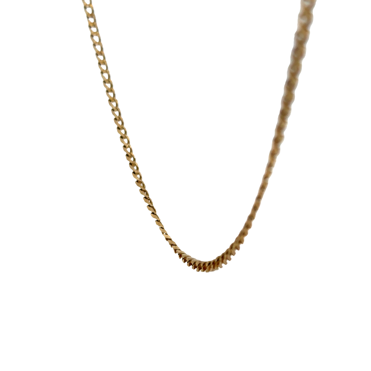 9ct yellow gold curb chain 6.9g (sh27593b)